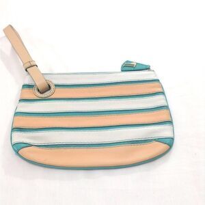 Anthropologie’s Pilcro and The Letterpress Leather Wristlet